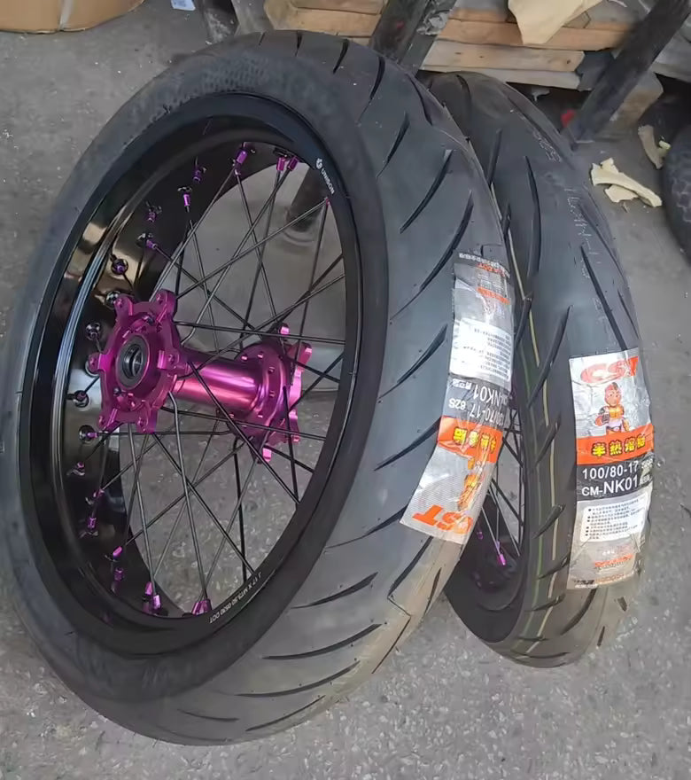 Customizable Supermoto Wheelset For Surron Ultra Bee