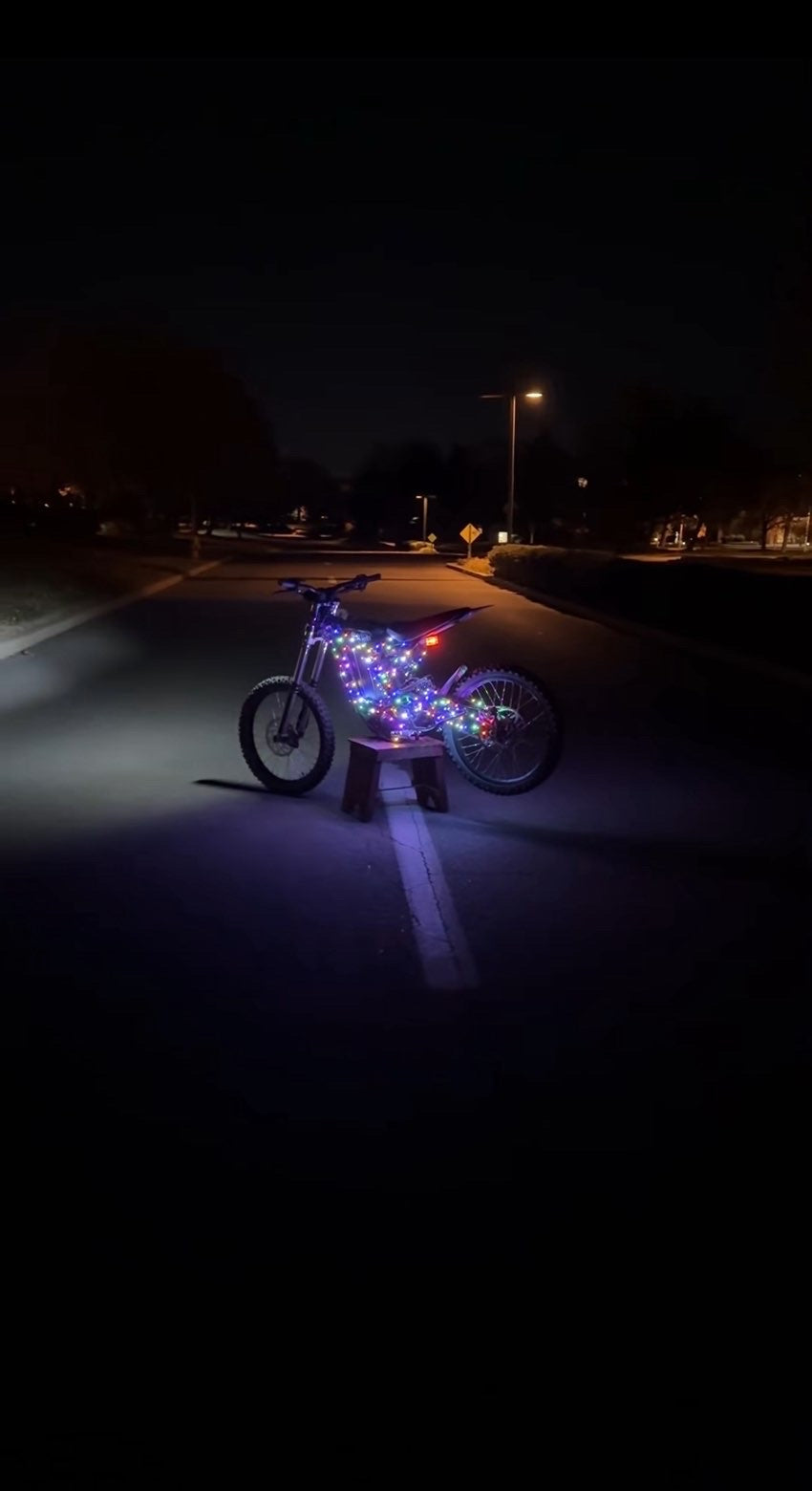 E-Bike Christmas Lights