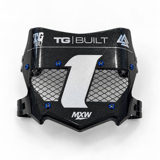 Titanium Vented Motocutz Plate - MXwraps