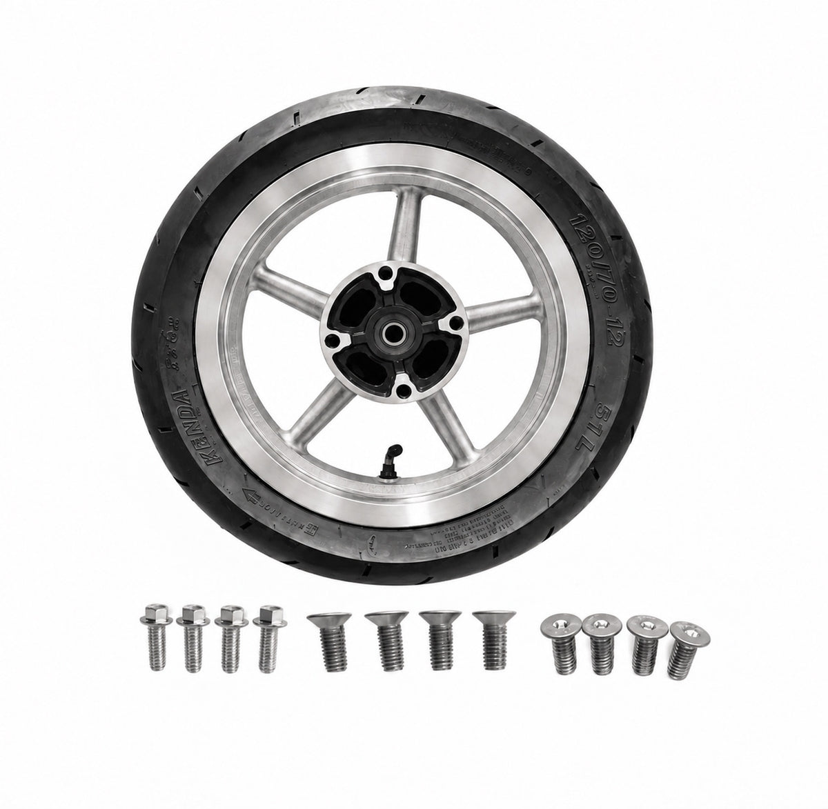 Chrome Tuttio/Yozma Supermoto Wheelset - MXwraps