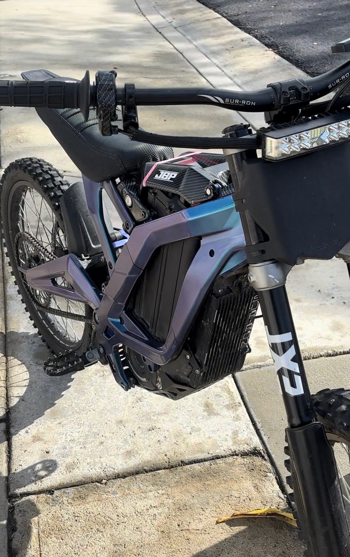 Surron Light Bee "Coated" Frame Guards - MXwraps