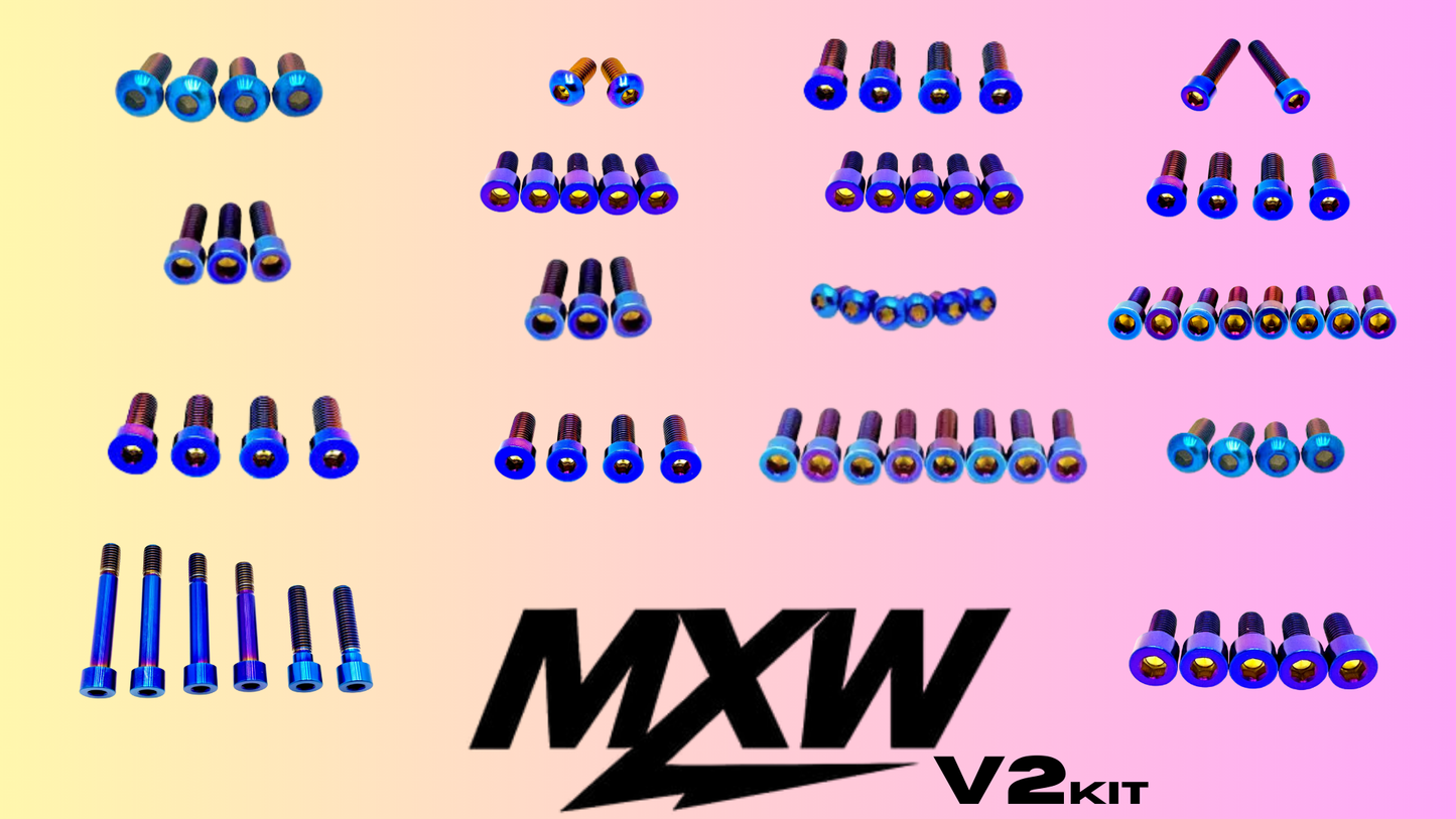 Talaria MX/3/4/5 Titanium Bolt Kit