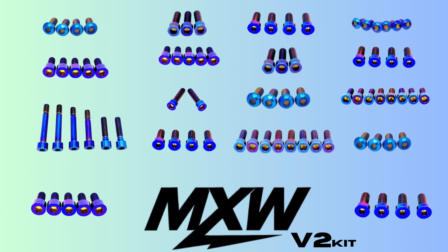 Talaria XXX Titanium Bolt Kit - MXwraps