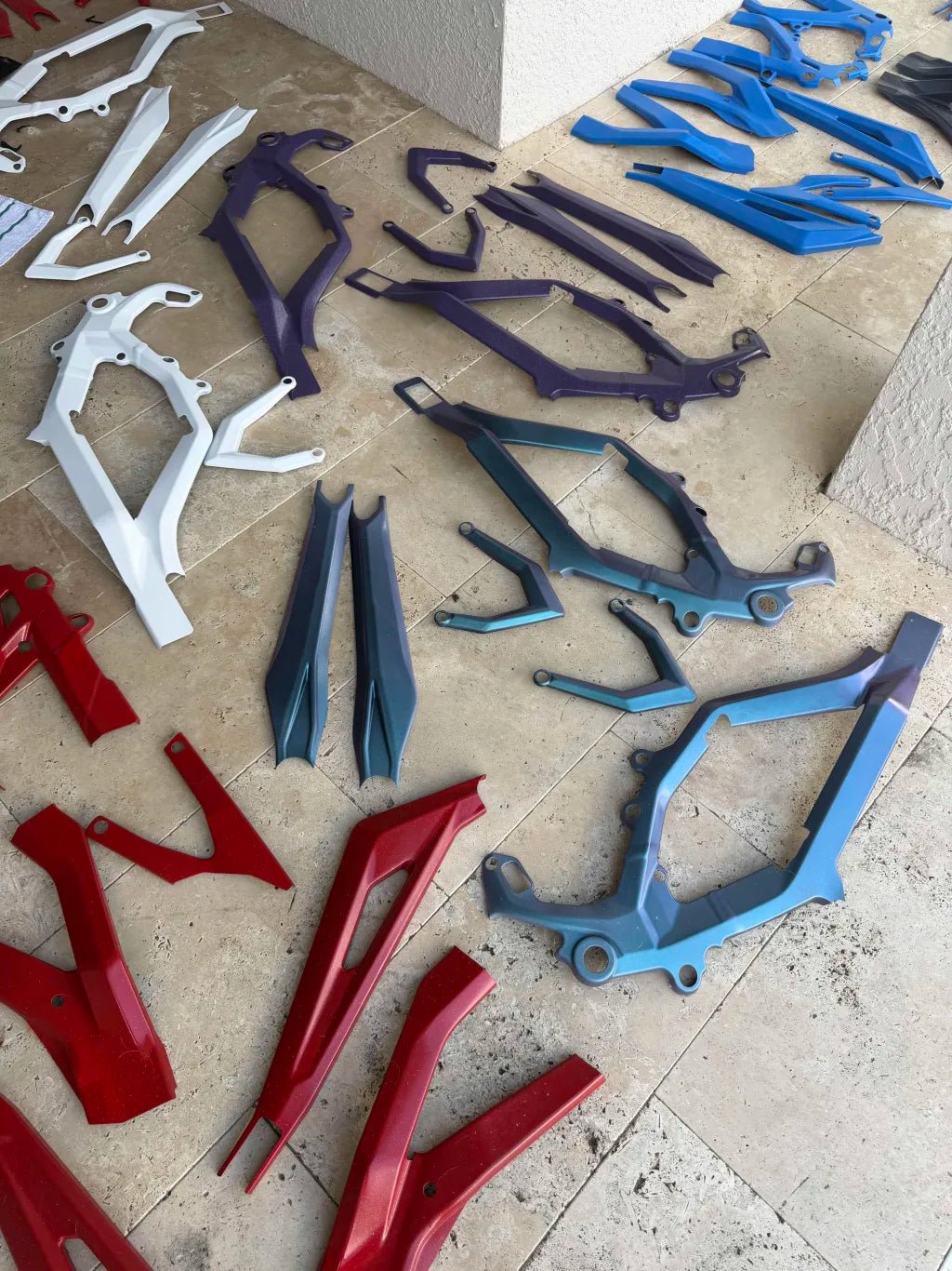 Surron Ultra Bee "Coated" Frame Guards - MXwraps