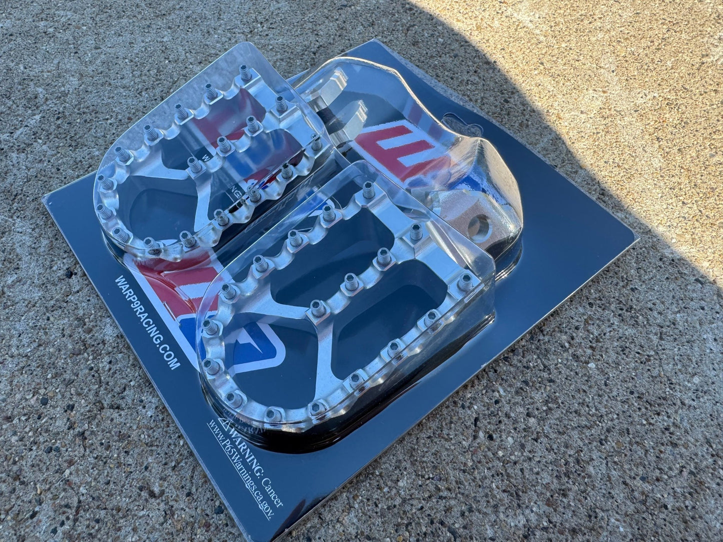 Warp 9 Upgraded Foot pegs for Talaria - MXwraps