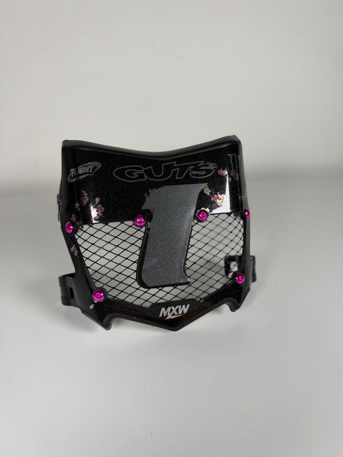 *Blossom Series* Titanium Vented Plate - MXwraps