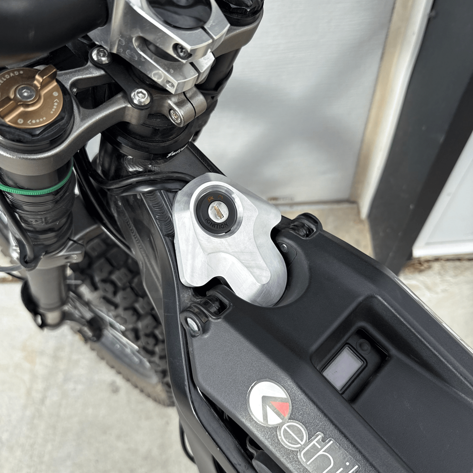 Theft resistant Billet LBX ignition covers - MXwraps