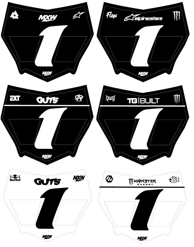 Vented Motocutz Plate - MXwraps