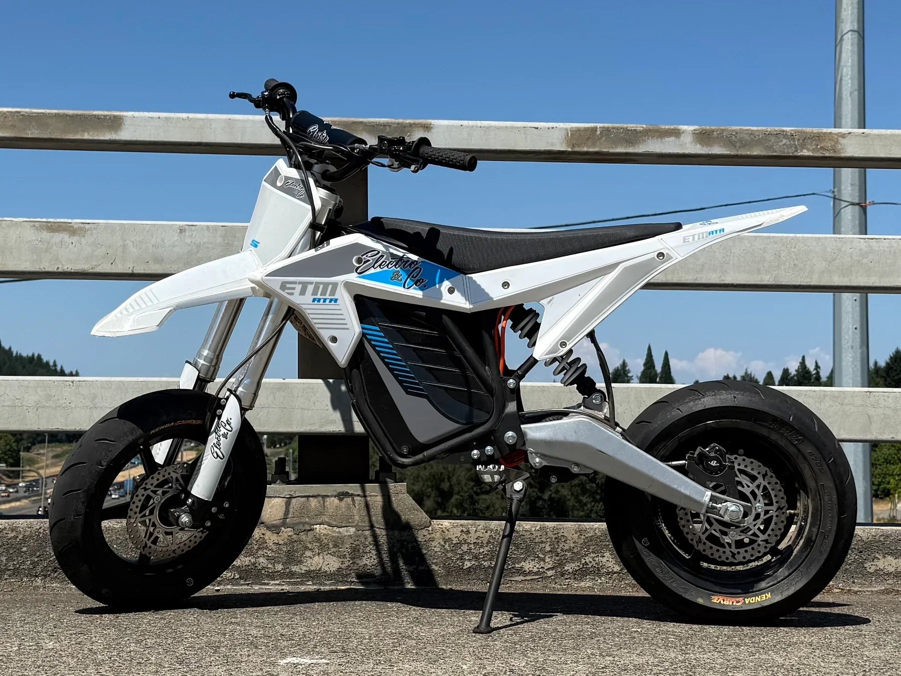 Electro & Co ETM RTR 12in MAG Supermoto Wheel Set - MXwraps