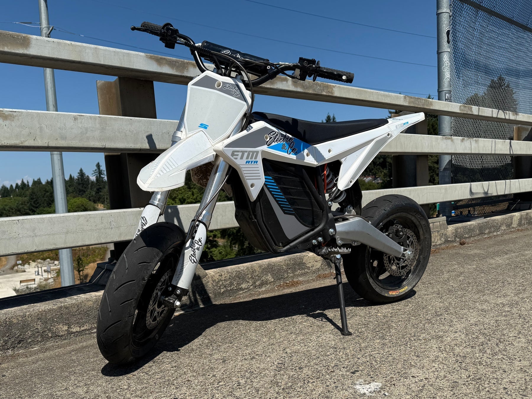 Electro & Co ETM RTR 12in MAG Supermoto Wheel Set - MXwraps