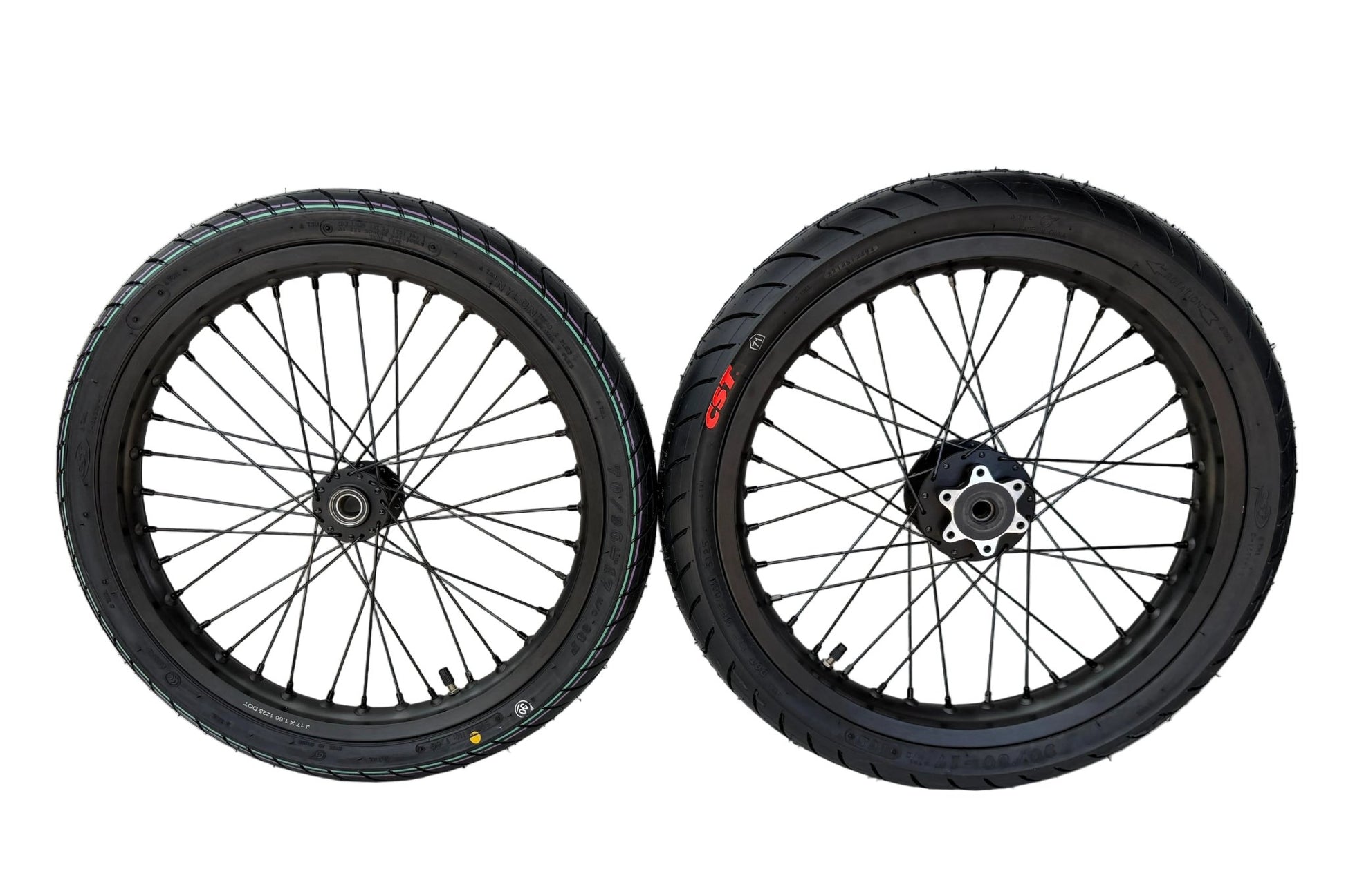 17in Super Moto Wheel Set for Surron/ E-Ride Pro / 79Bike, Ventus - MXwraps
