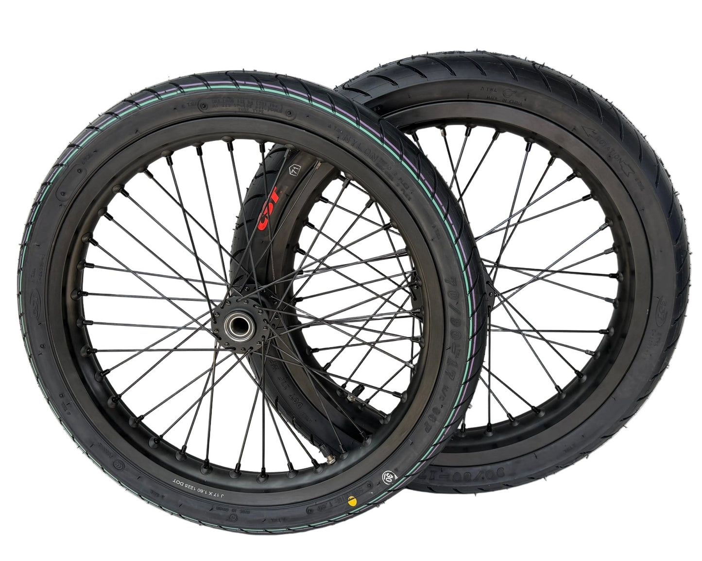 Surron/E Ride Pro/79Bike/Ventus CST Supermoto Wheel Set - MXwraps