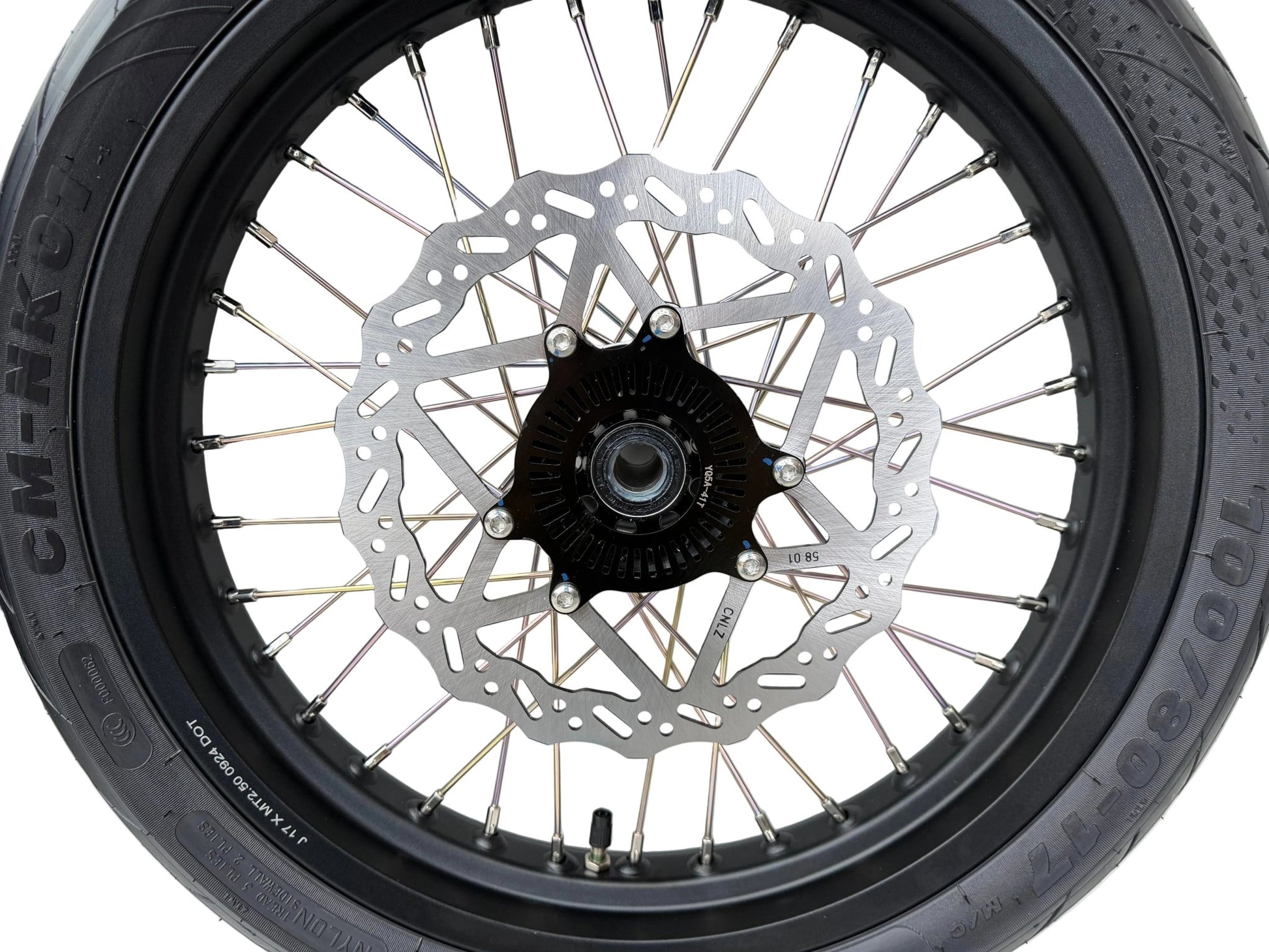 Complete 17in Super Moto Wheel Set for Surron Ultra Bee - MXwraps