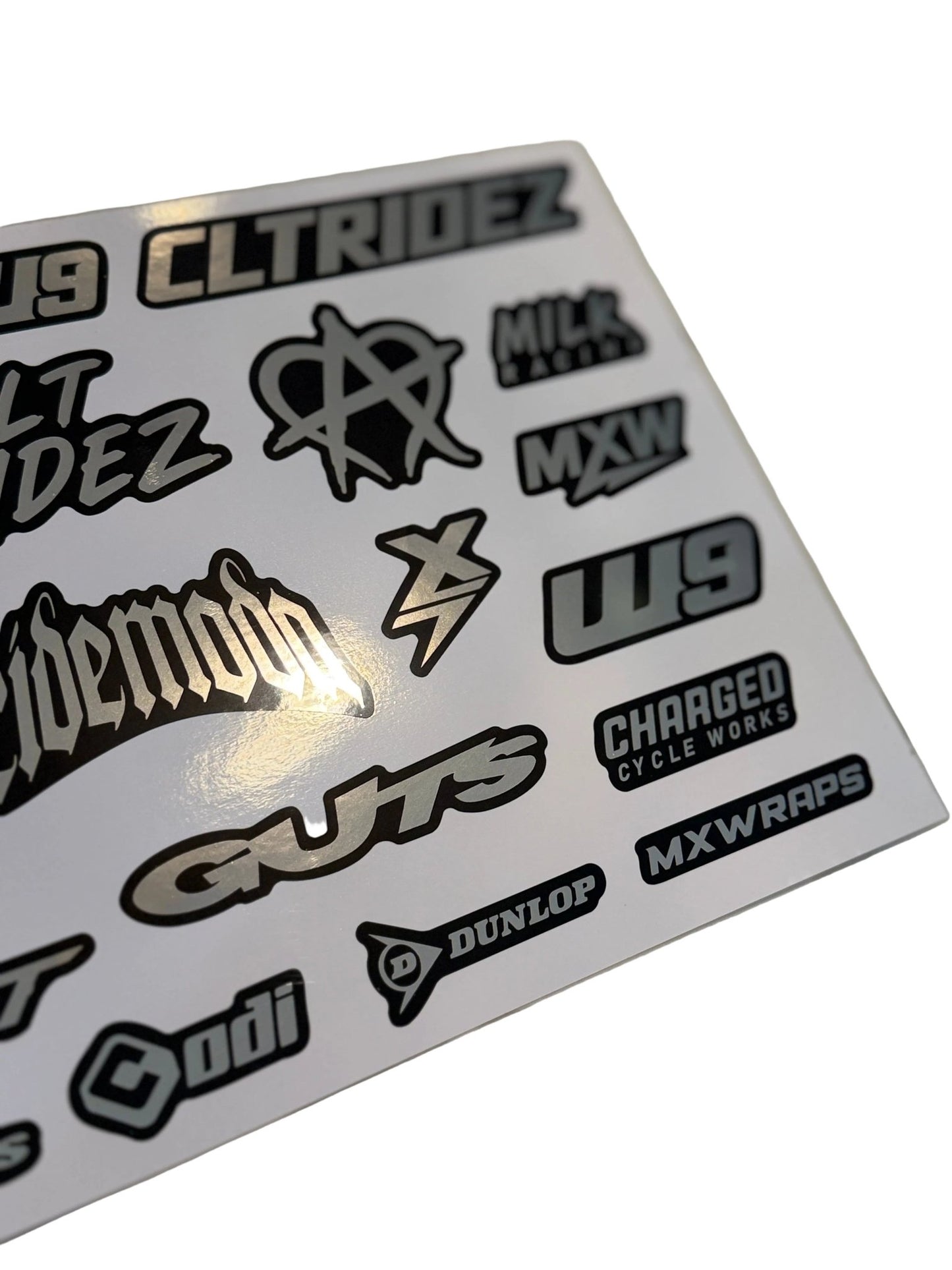 E-Moto Sticker Sheet - MXwraps