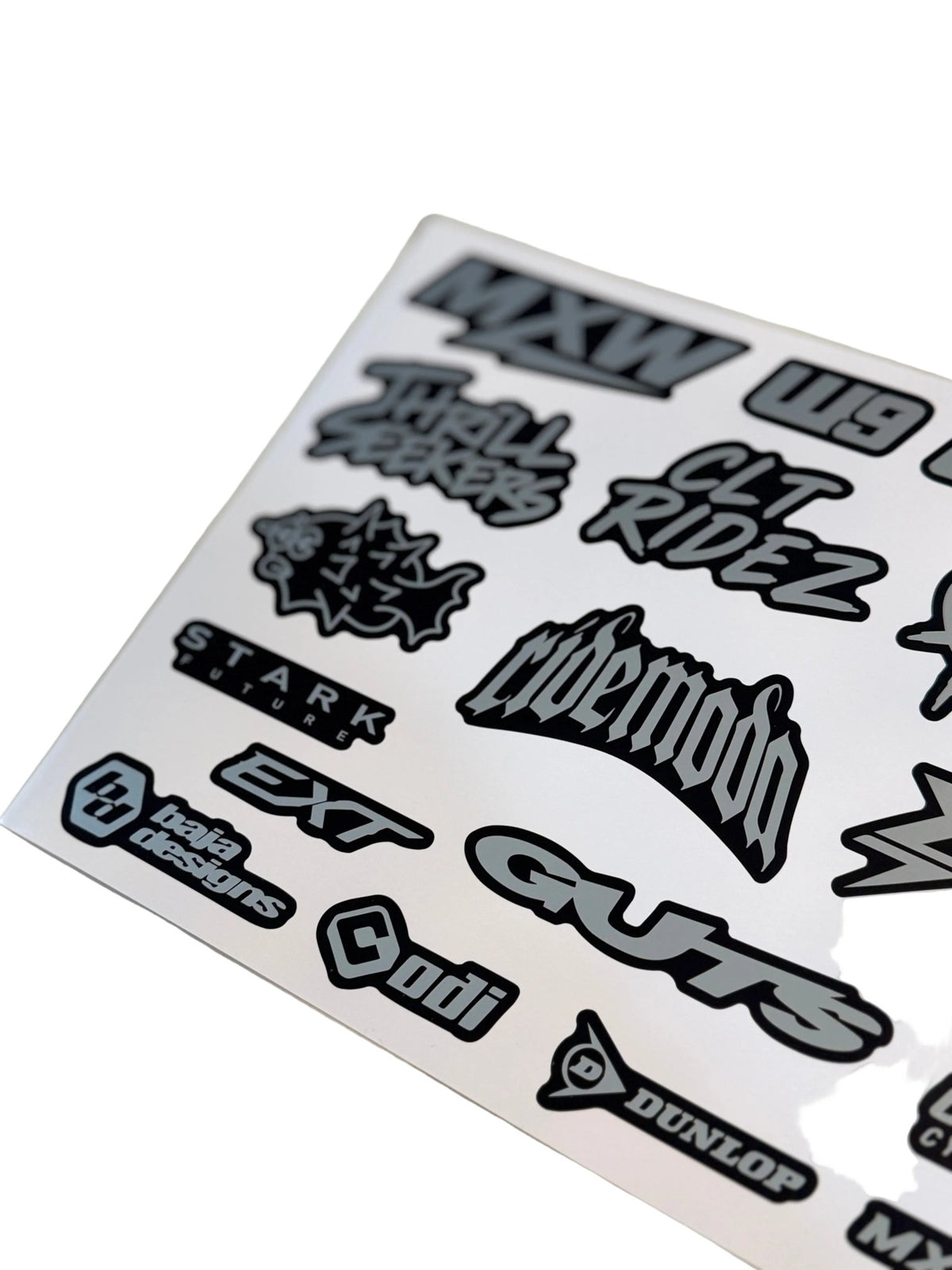 E-Moto Sticker Sheet - MXwraps