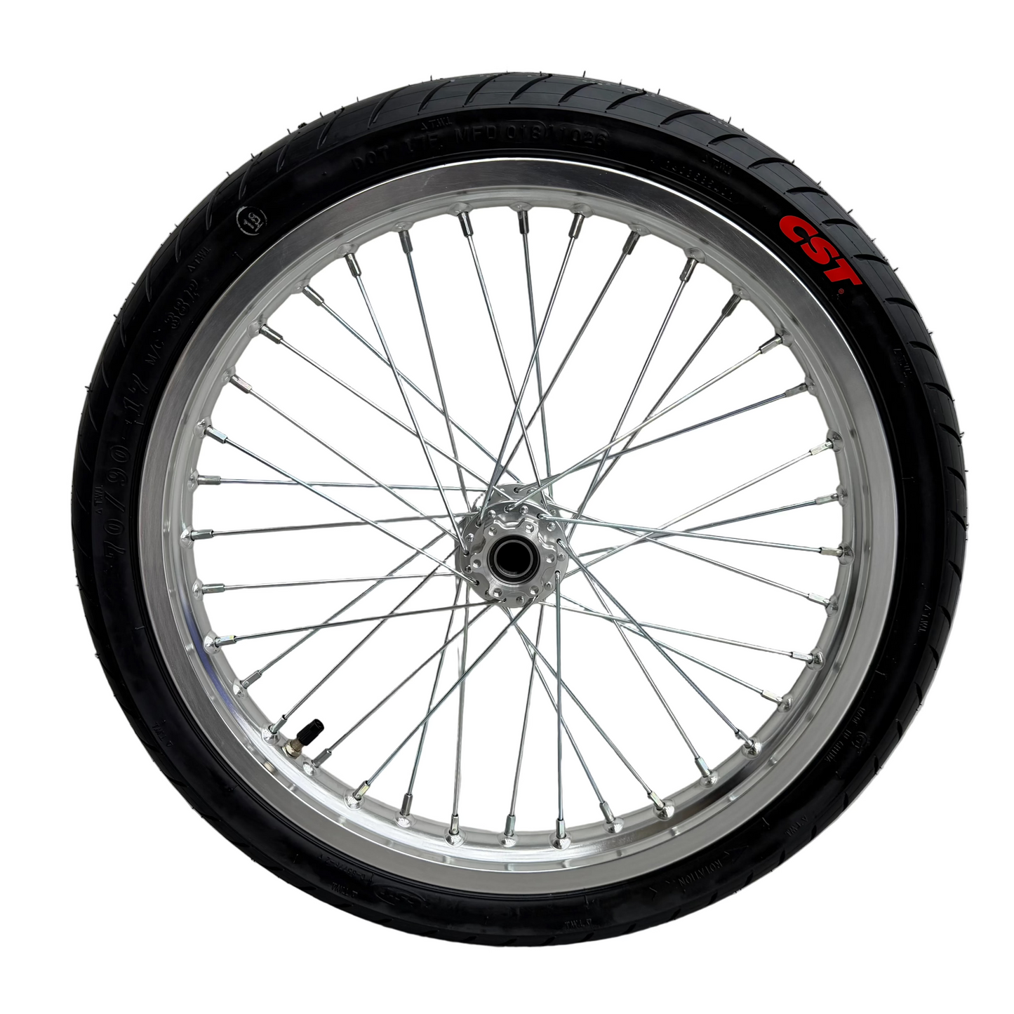 17in Chrome Supermoto Wheelset for Talaria Sting and XXX