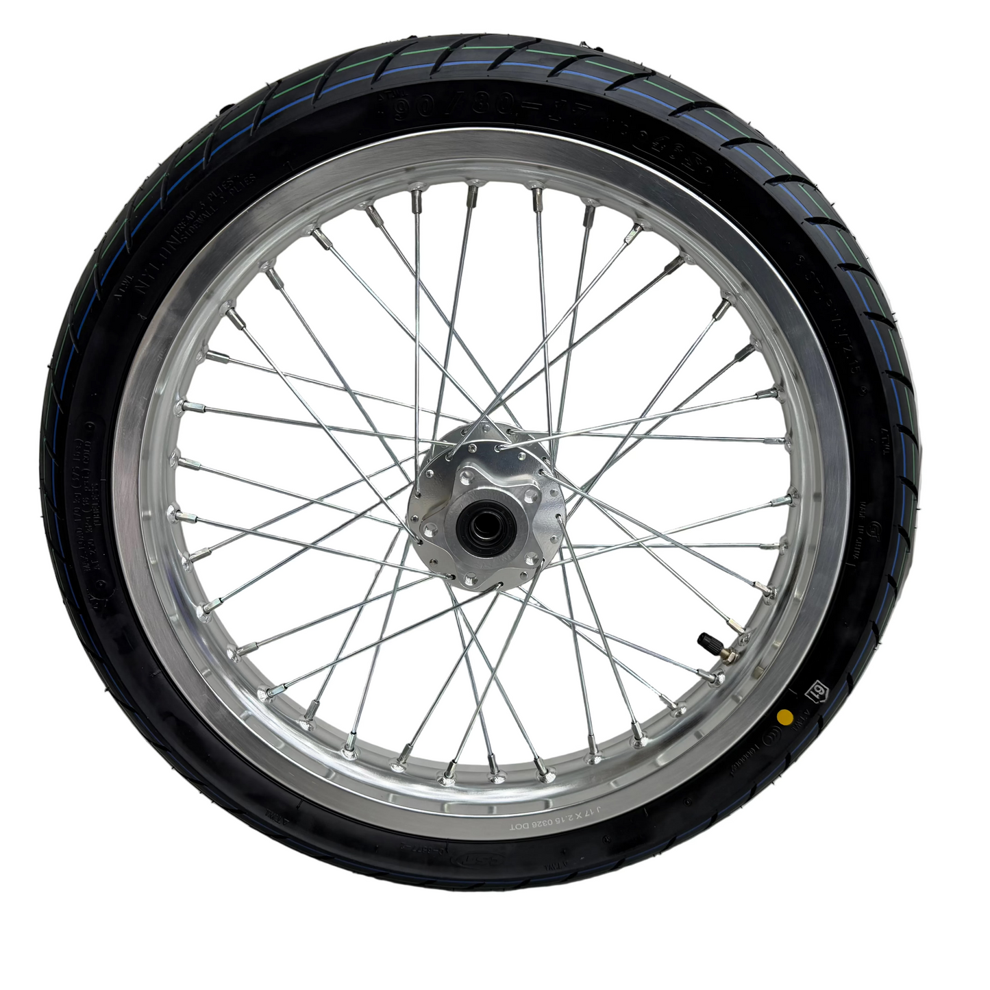 17in Chrome Supermoto Wheelset for Talaria Sting and XXX