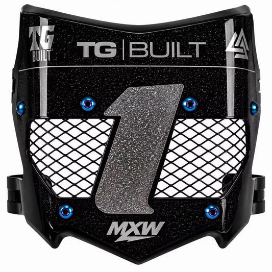 Titanium Vented Motocutz Plate