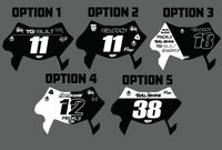 Ultra Bee Plate Decal - MXwraps