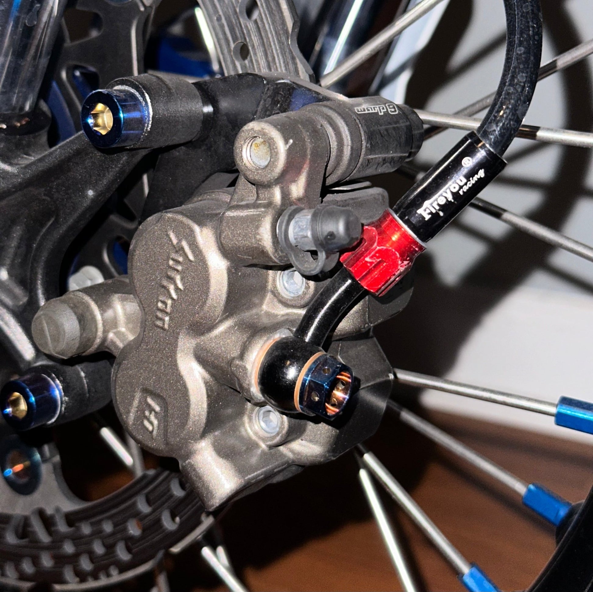 Titanium Brake Banjo Bolts+Seals - MXwraps
