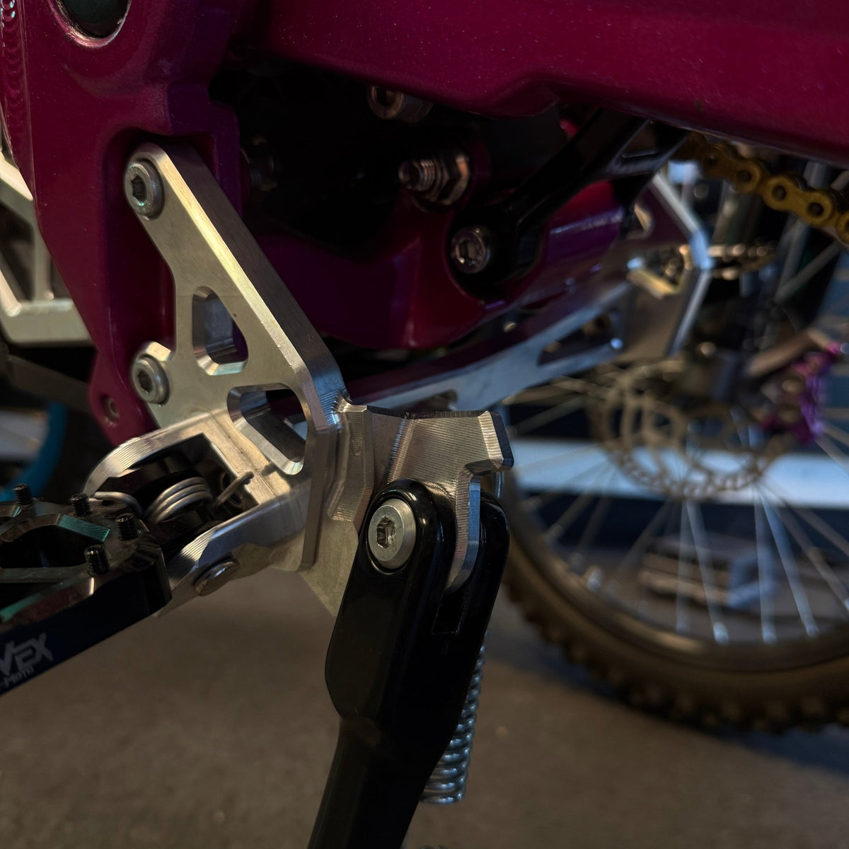 KyVex Talaria MX3/MX4/MX5 Billet Peg Bracket & Brace - MXwraps