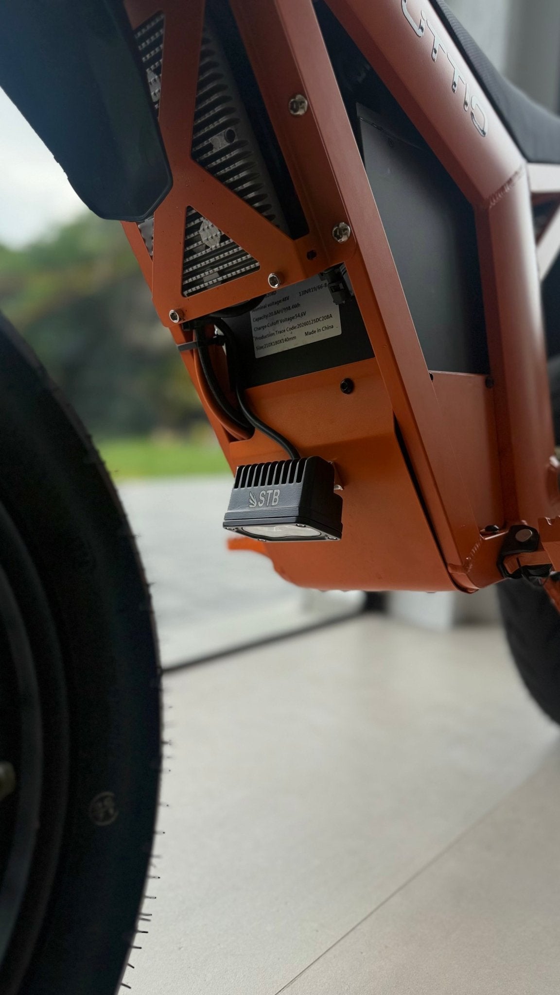 Tuttio StreetBeam Wheelie Light - MXwraps