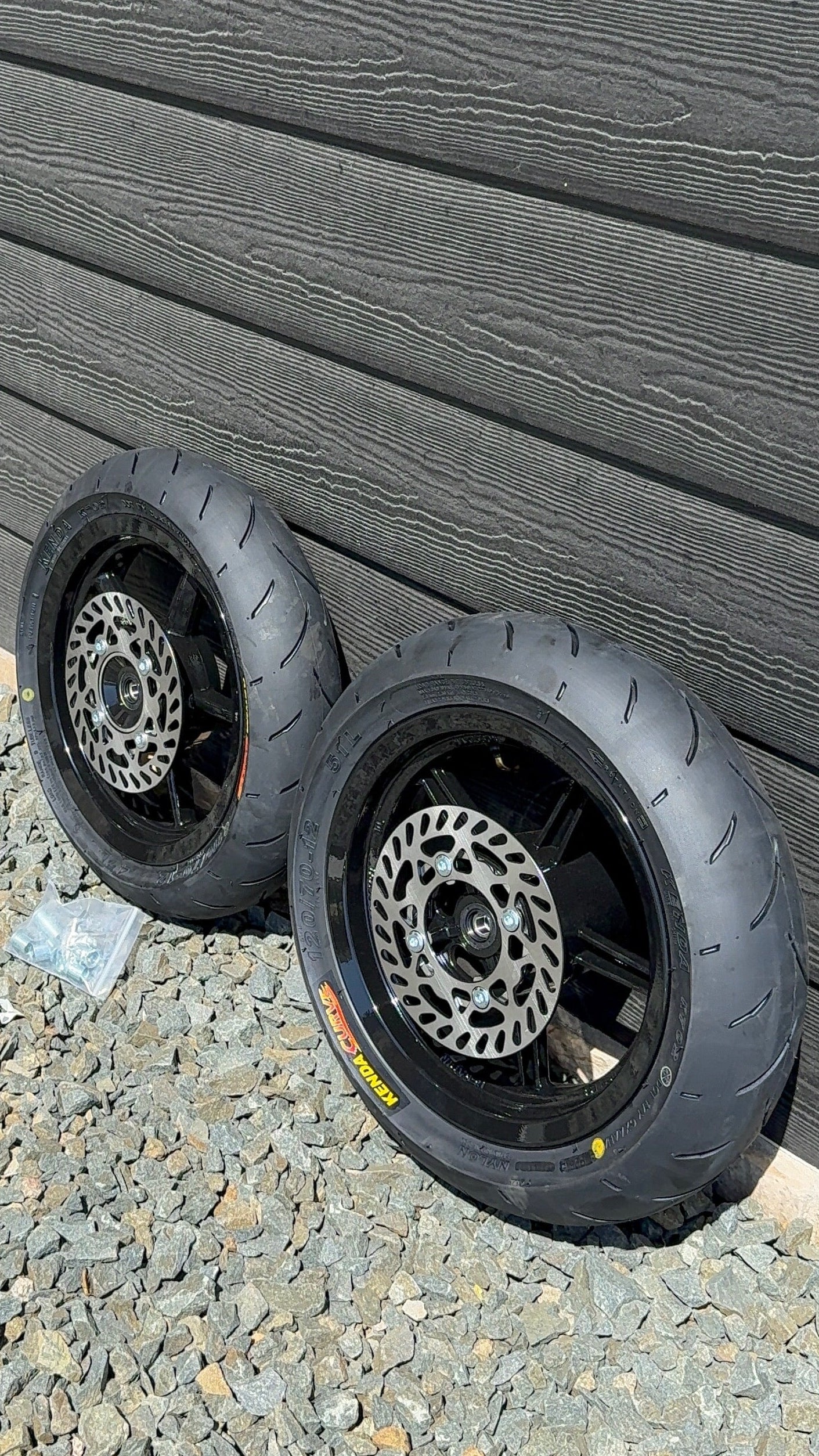 RTR Supermoto Wheel Set