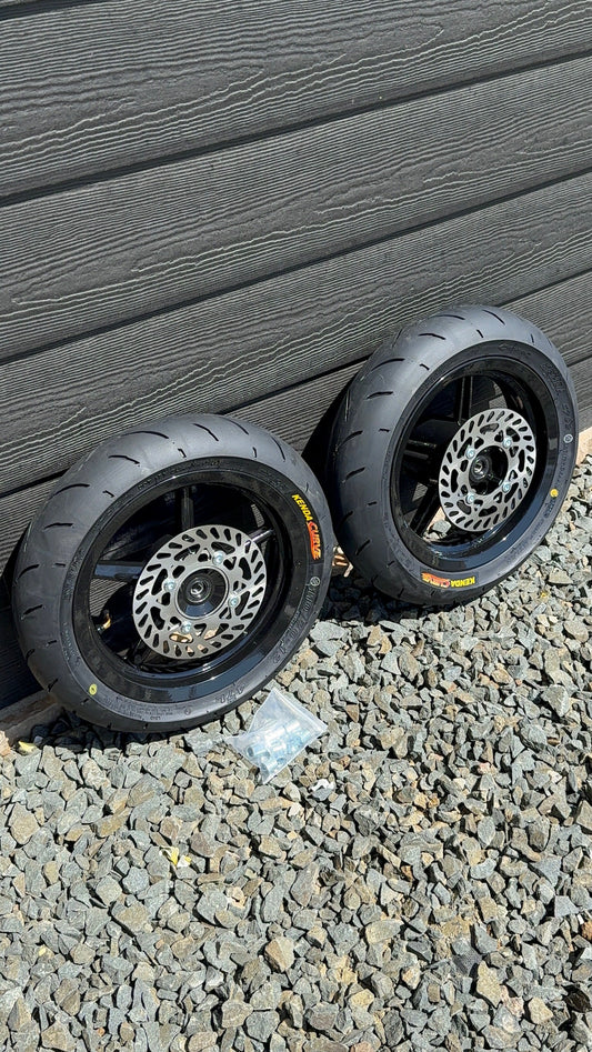 RTR Supermoto Wheel Set