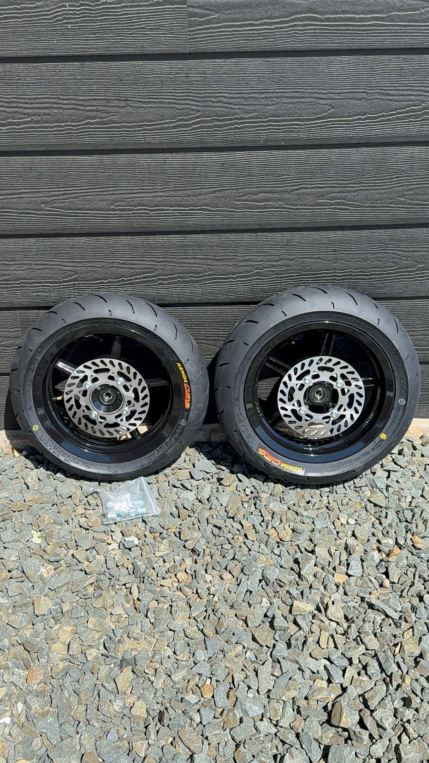 RTR Supermoto Wheel Set