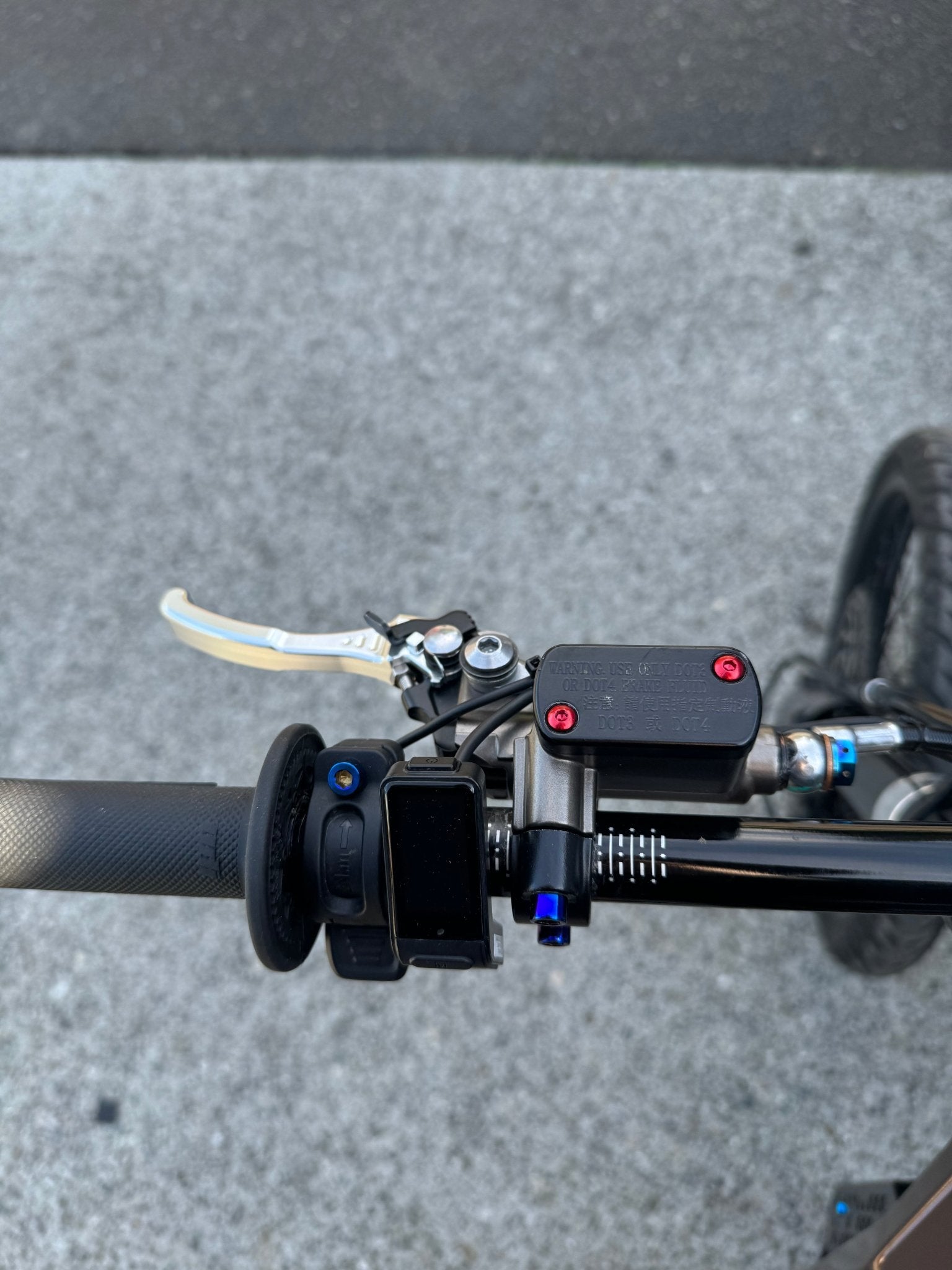 Titanium Ultra Bee Brake Reservoir Bolts - MXwraps