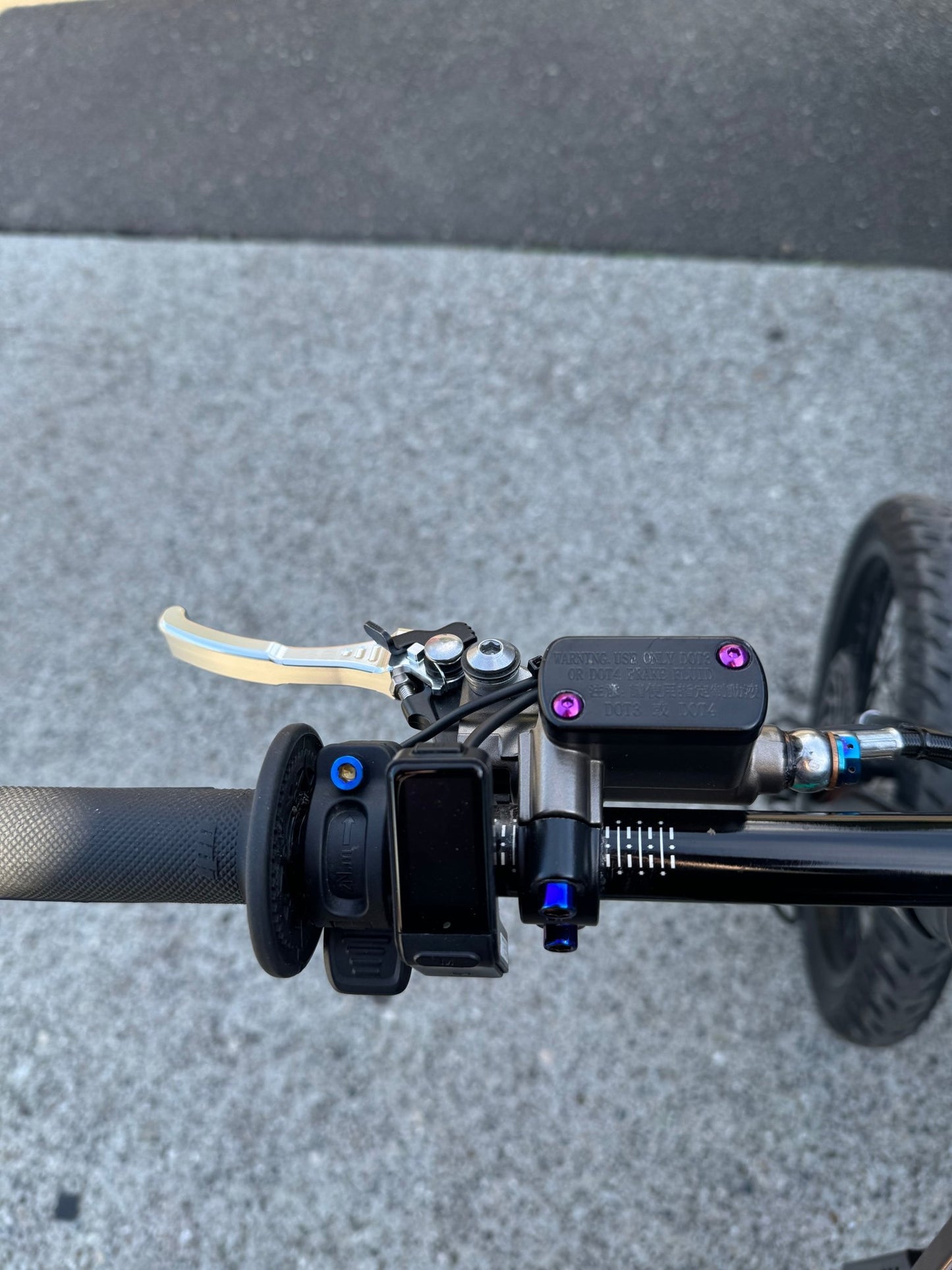 Titanium Ultra Bee Brake Reservoir Bolts - MXwraps