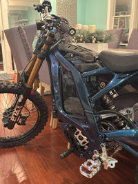E-Bike Matte black "72v" Style Wrap