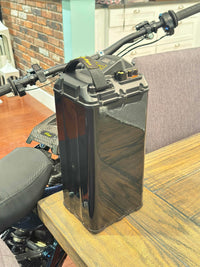 E-Bike Matte black "72v" Style Wrap