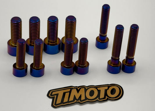 V2 Macfox X1/X2 Titanium Bolt Kit