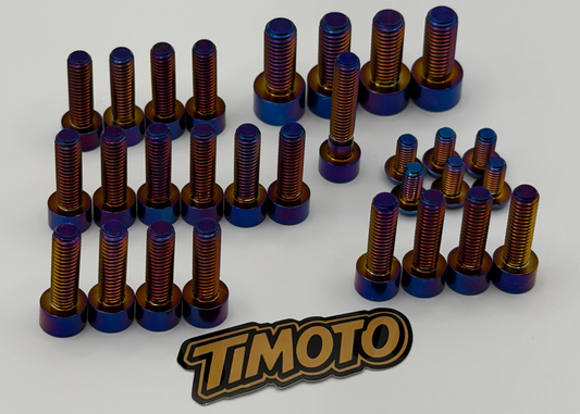 V2 Titanium Bolt Kit for Super 73 RX / R Adventure / Z Adventure