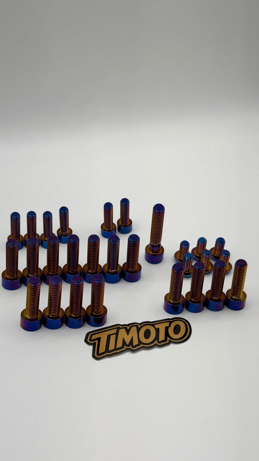 V2 Ghostcat F4X/F3X Titanium Bolt Kit - MXwraps