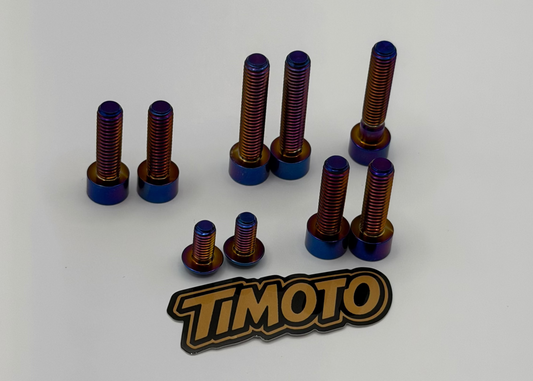V2 Ridstar Q20 Titanium bolt kit