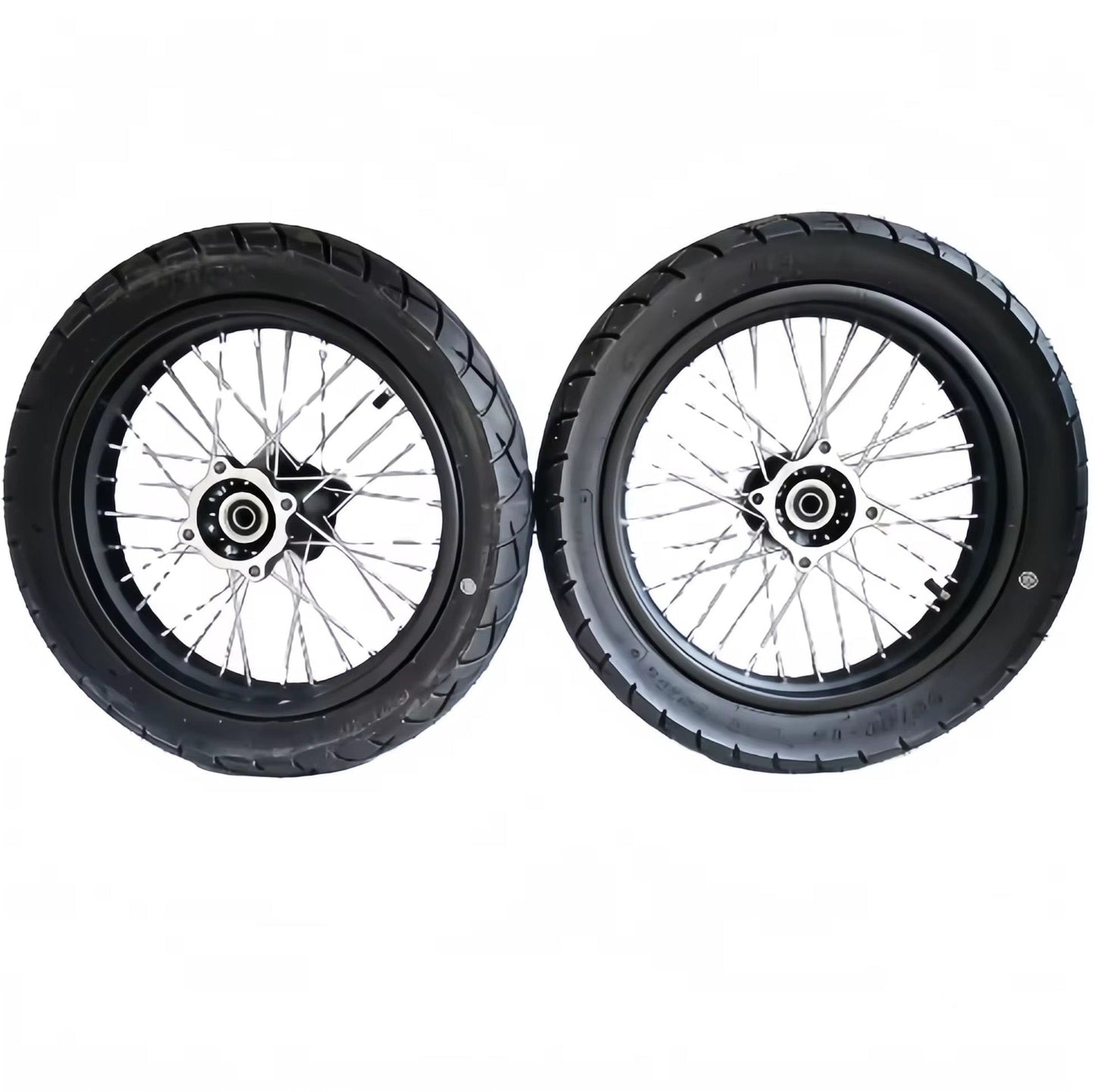 "SKINNY" Supermoto Sets With Sprockets and Rotors - For Throne Strike, Yozma IN10, Tuttio Soliel 01 , Valtinsu EM-5, Qronge X1 Spark, Etc.