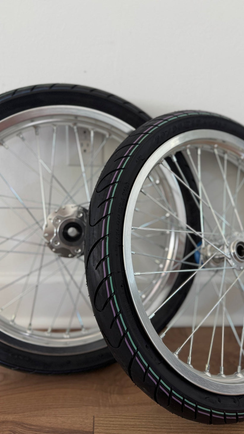 Chrome Surron LBX/E Ride Pro Supermoto Wheel Set – MXwraps