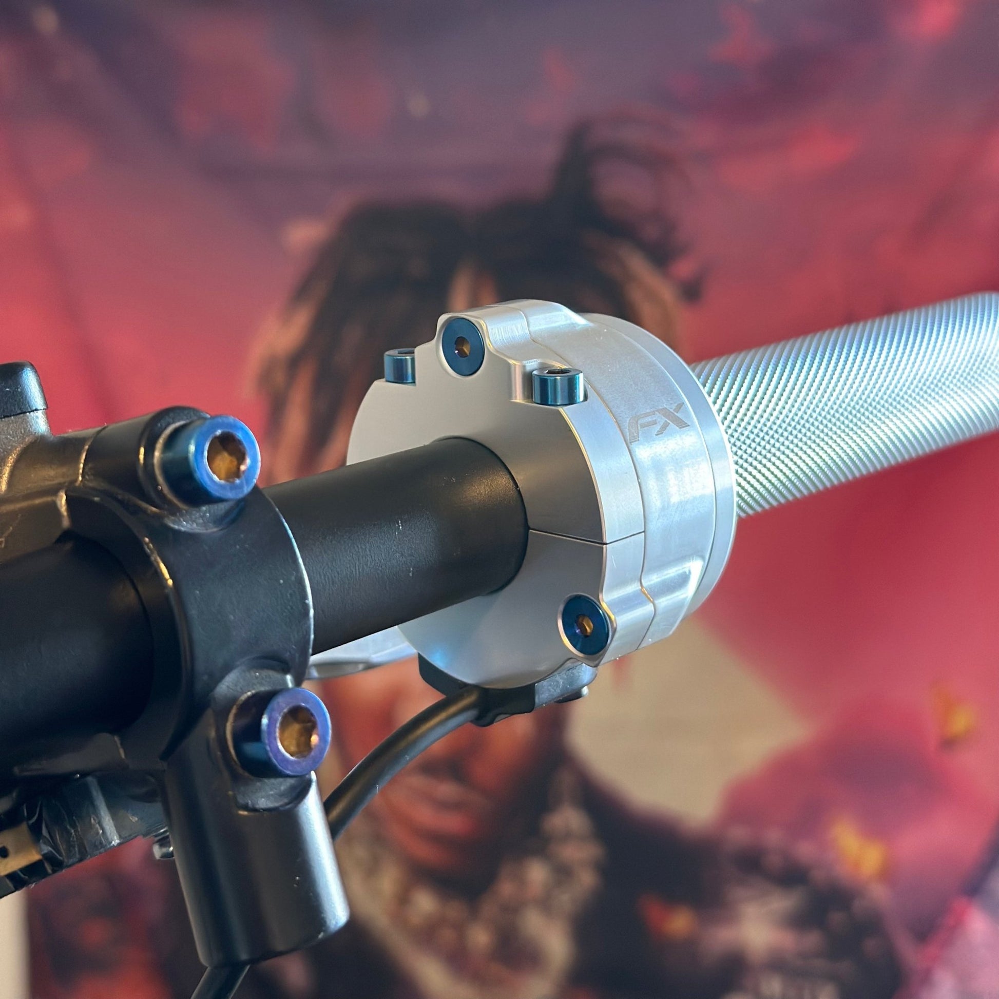 FX Throttle Titanium bolts - MXwraps