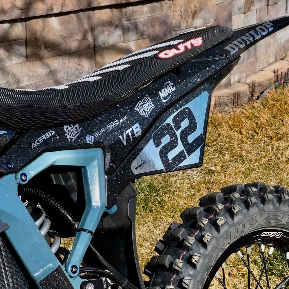Surron Ultra Bee Rtech Side Fender Decals - MXwraps
