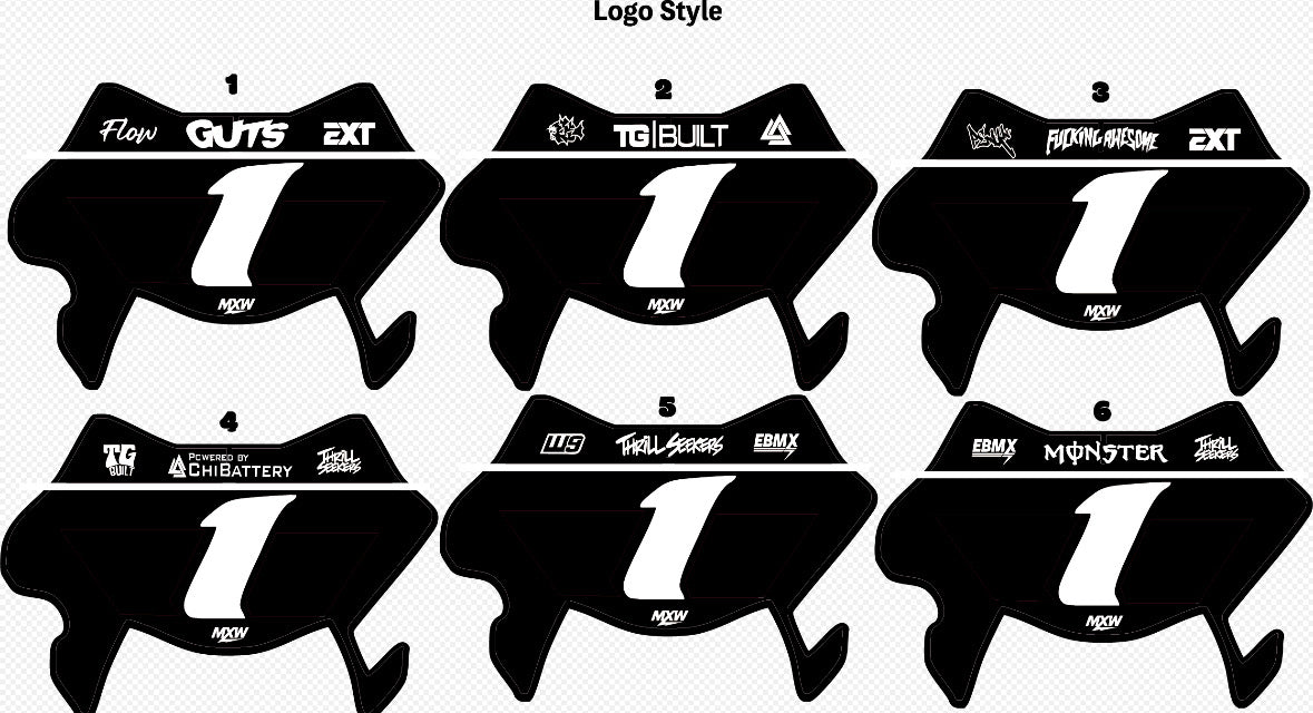 Vented Ultra Bee Plate - MXwraps