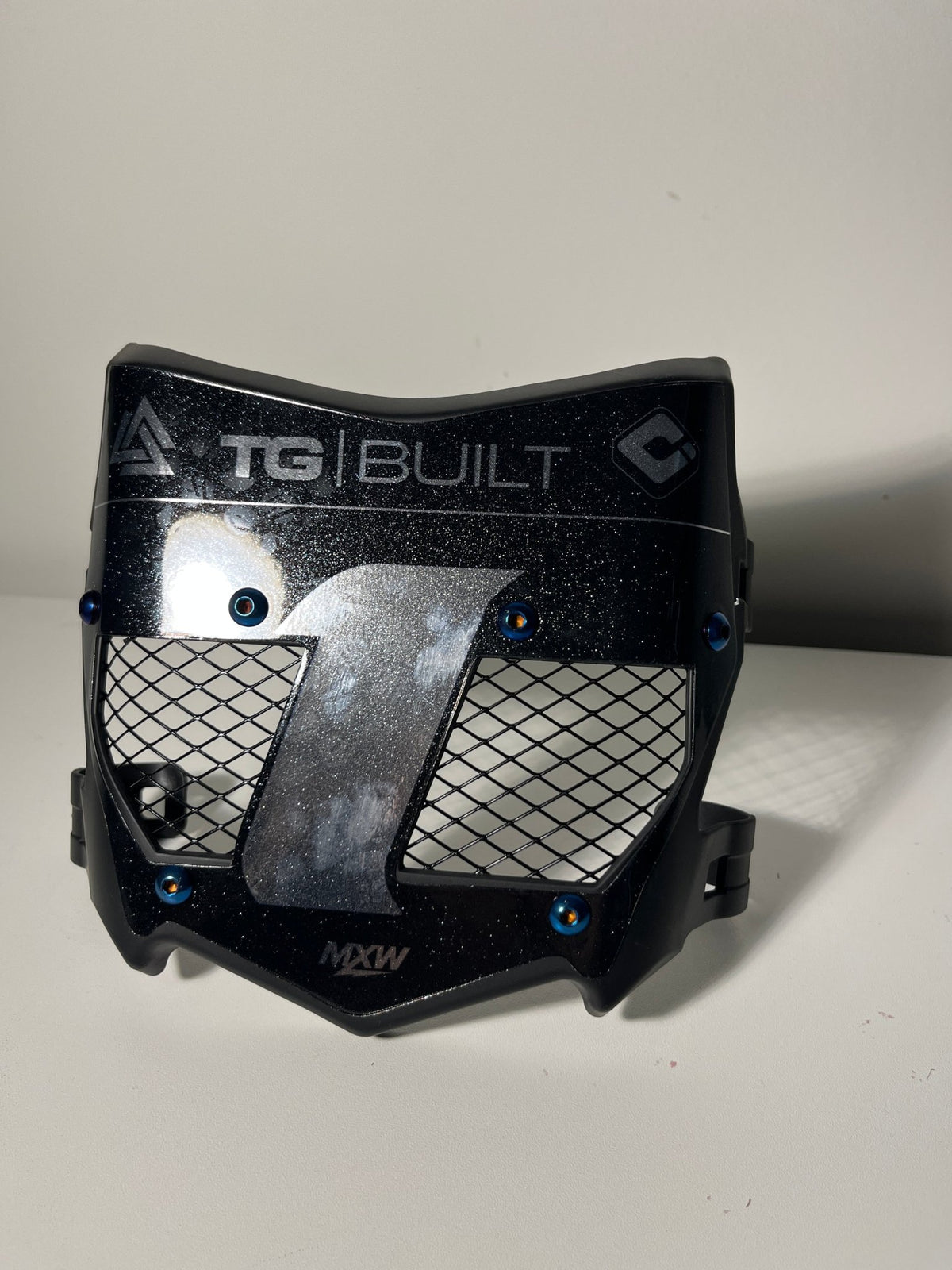 OG Matte Titanium Vented Plate - MXwraps