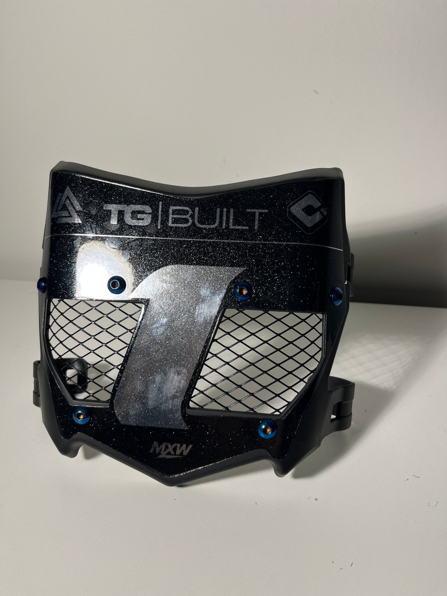 OG Matte Titanium Vented Plate - MXwraps