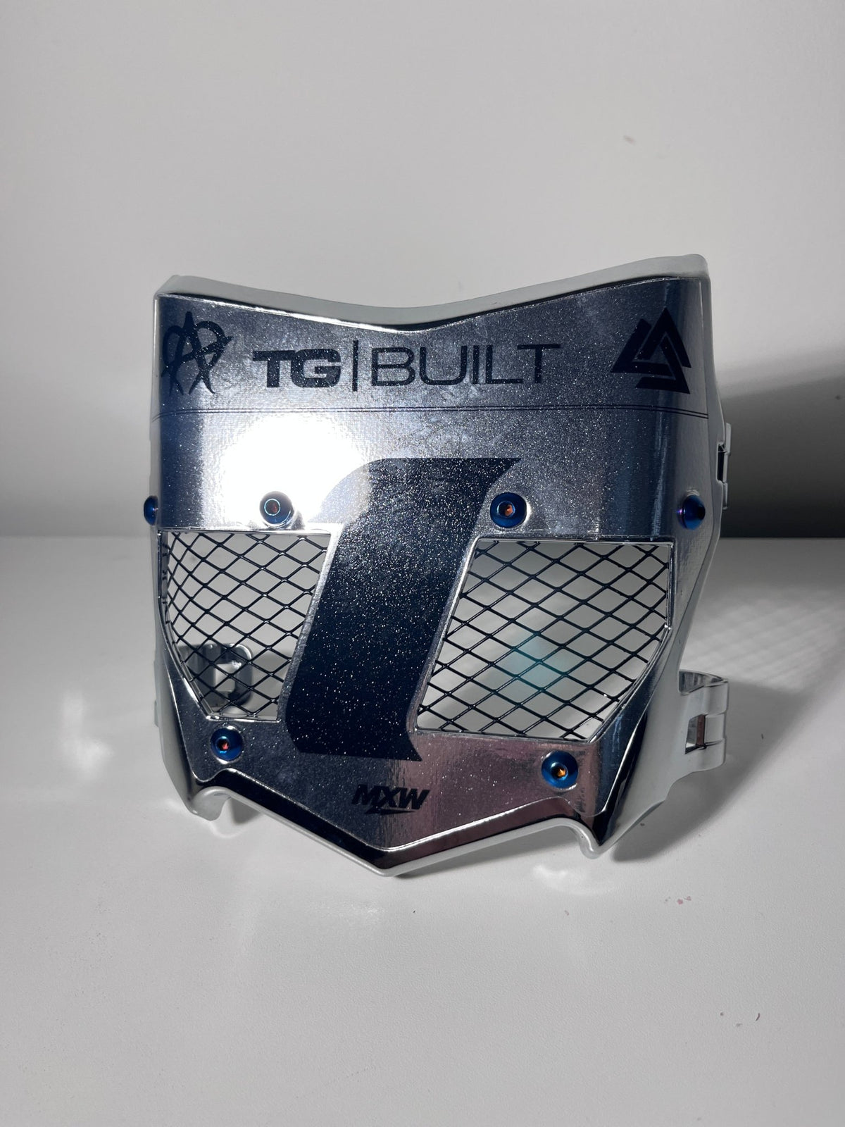 *Full Chrome* Titanium Vented Plate - MXwraps