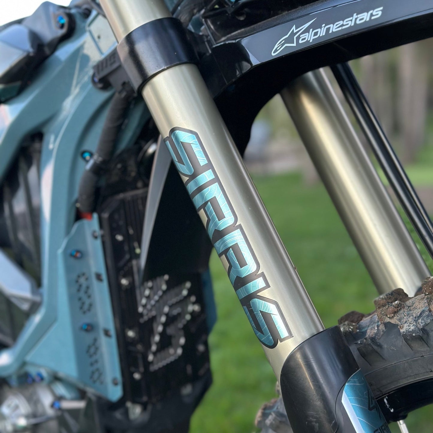 Sirris Fork Tube Decal - MXwraps