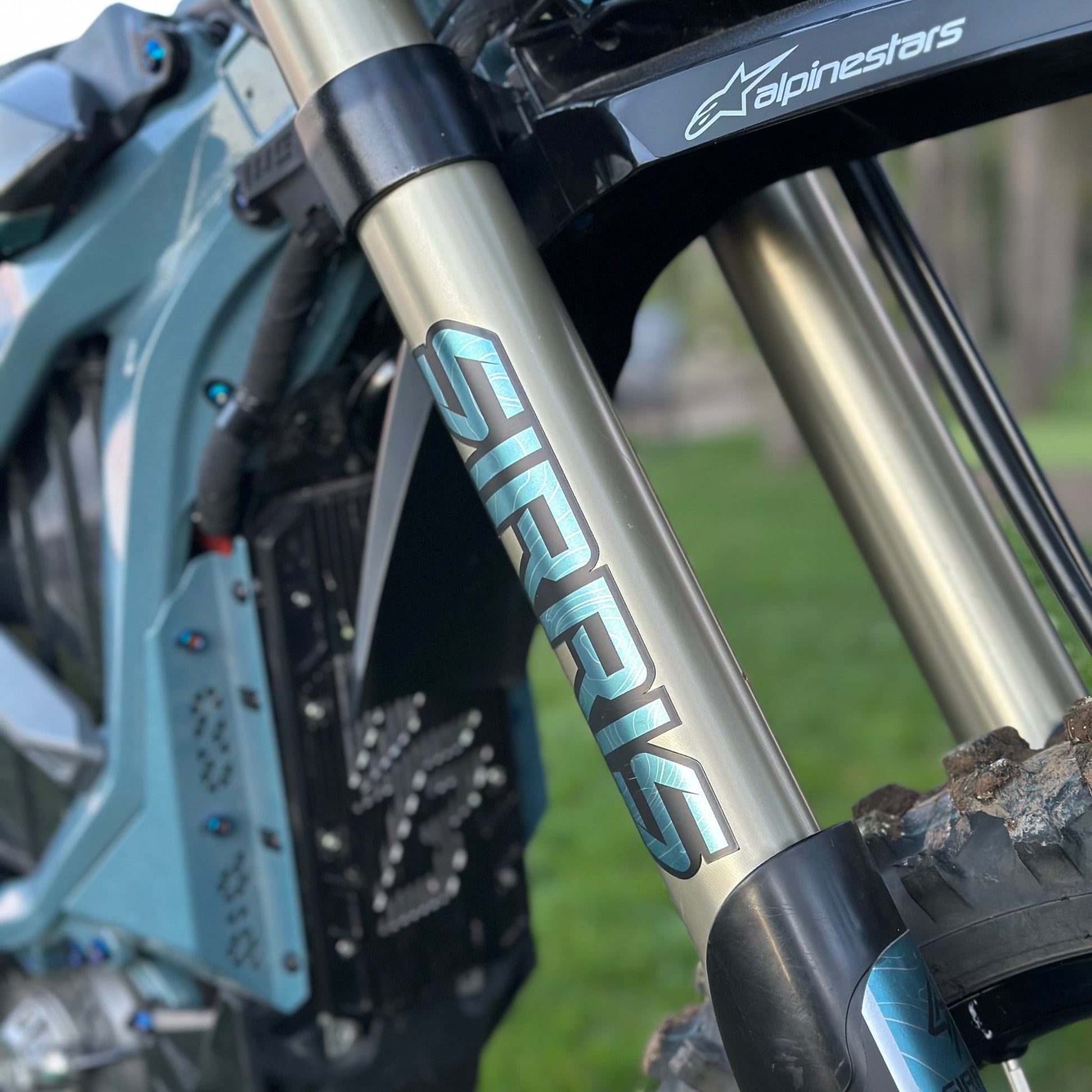 Sirris Fork Tube Decal - MXwraps