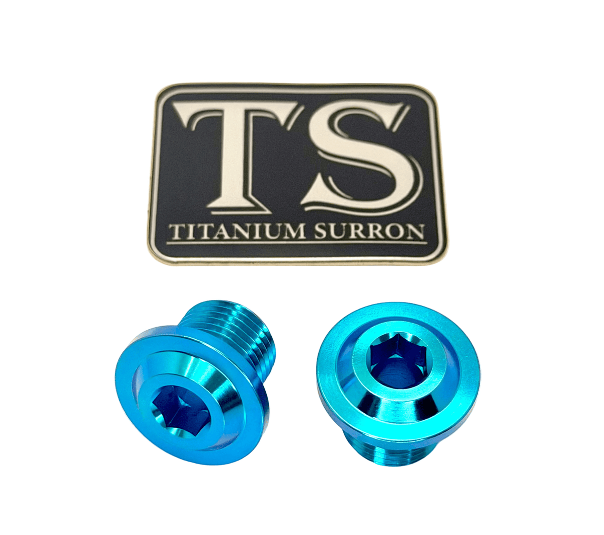 KKE Fork Axle End-Nuts — E-Moto (Set of 2) - MXwraps