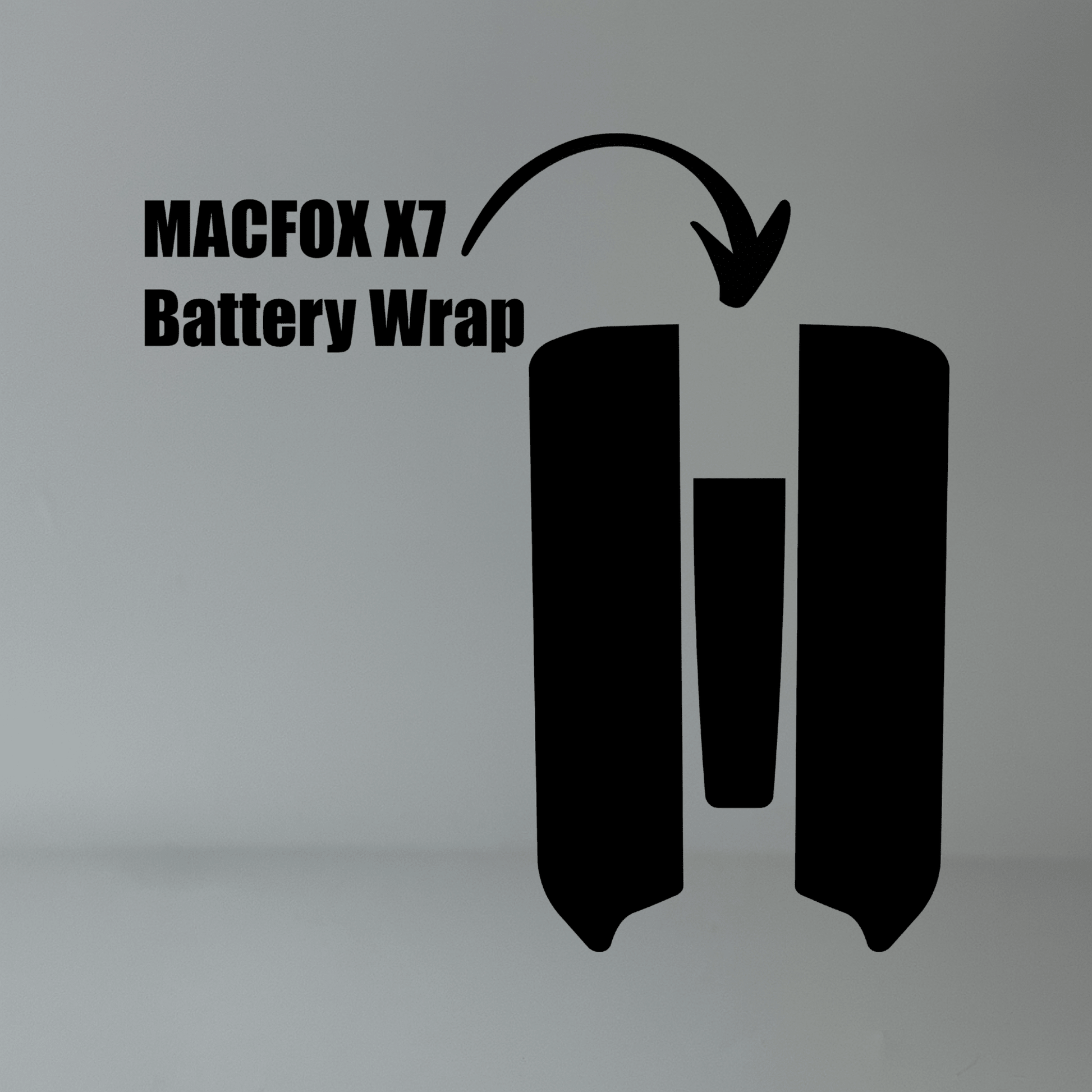 Macfox X7 Battery Wrap - MXwraps