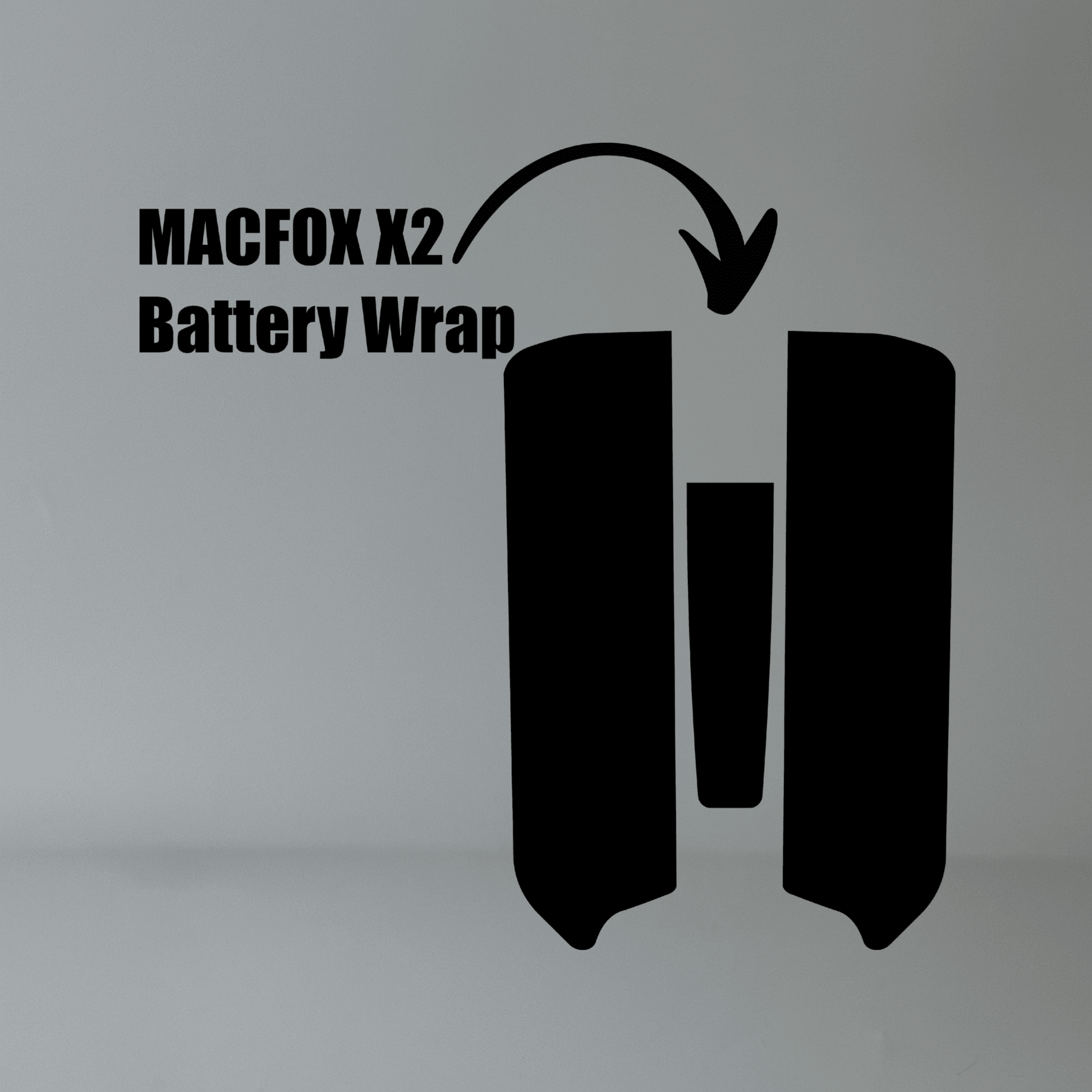 Macfox X2 Battery Wrap - MXwraps